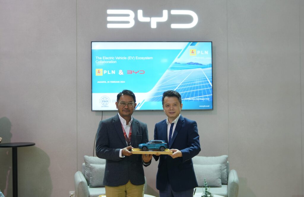Kerjasama BYD PLN
