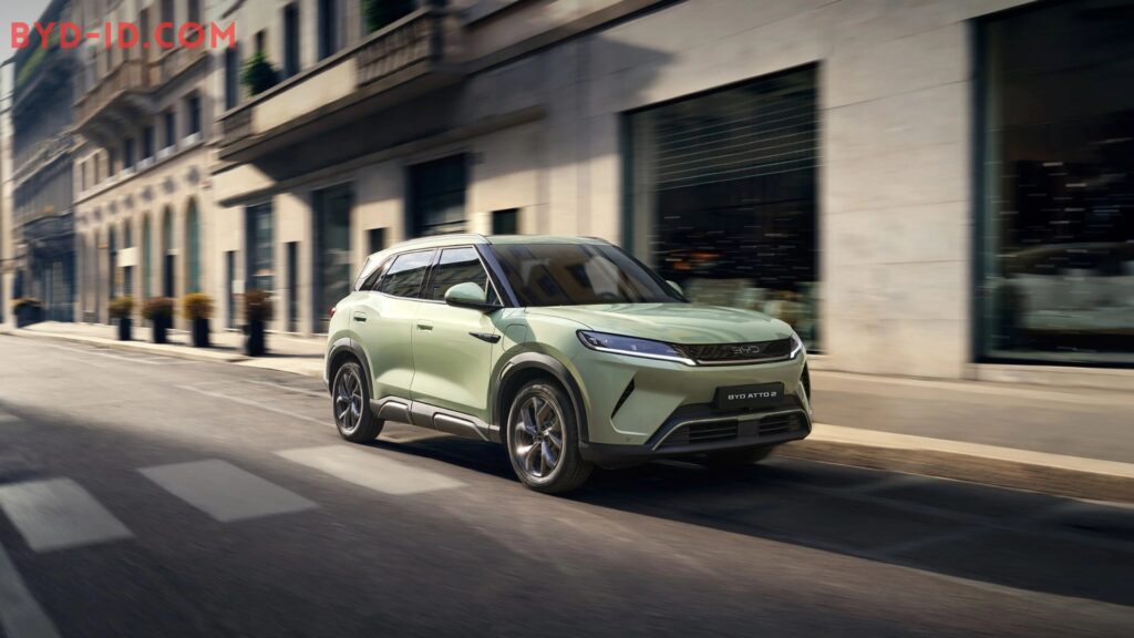 BYD Atto 2 on road