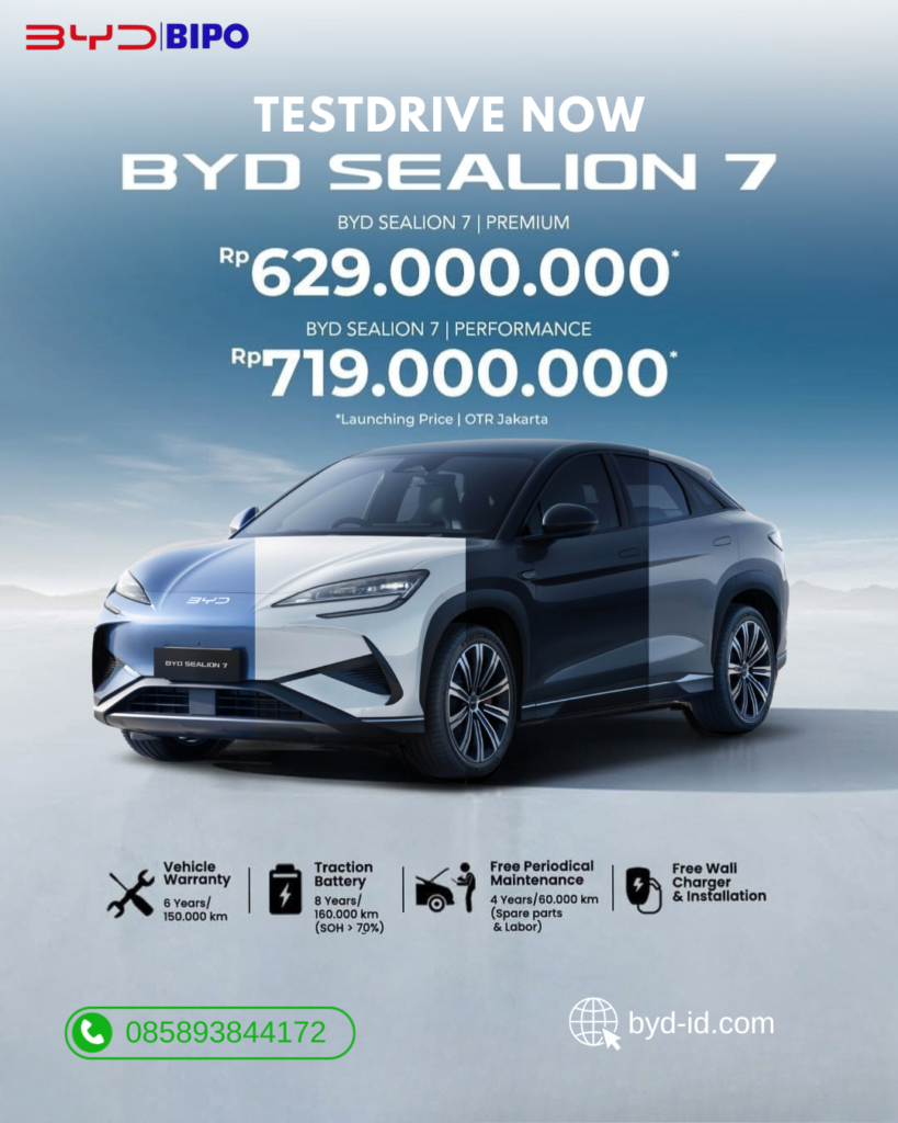 BYD Sealion 7 color and pricelist 
