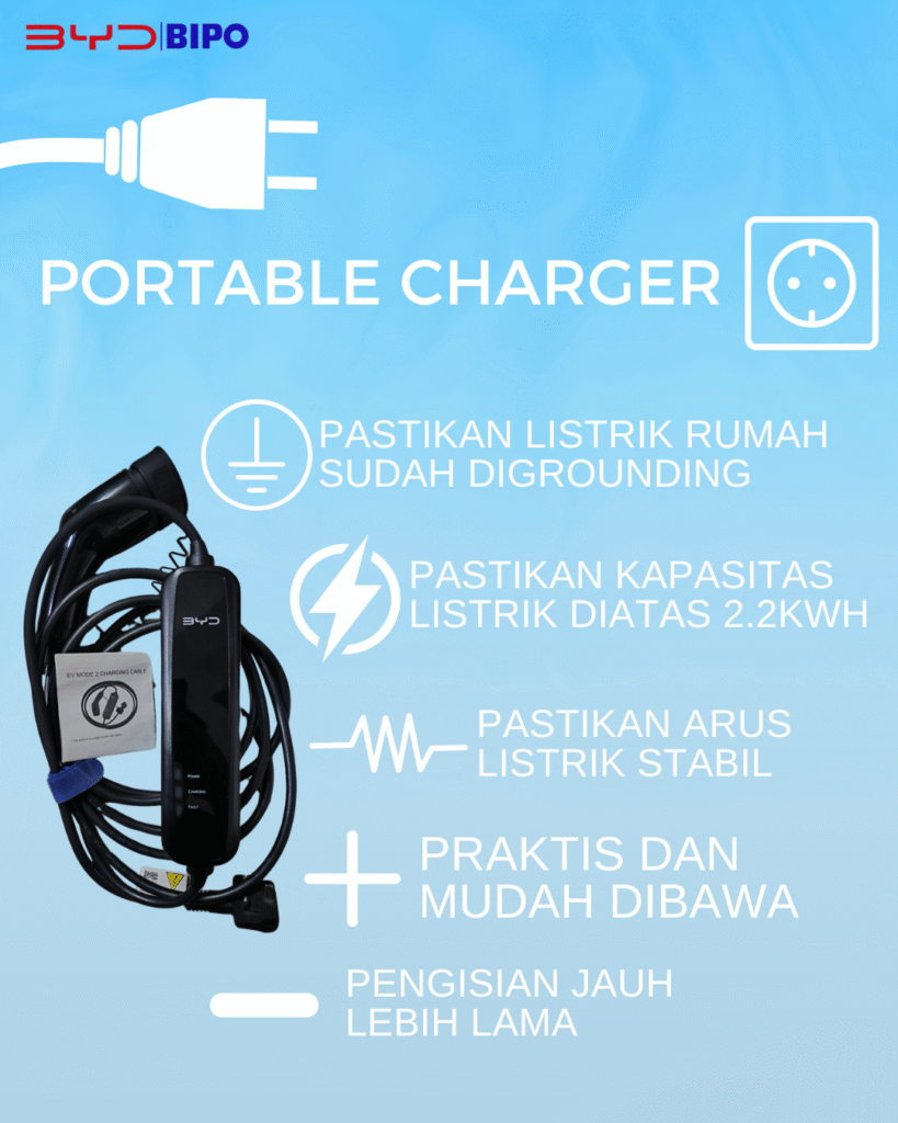 BYD portable charger 